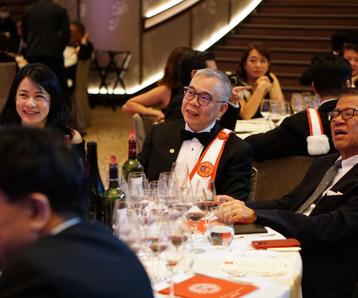 dîner de gala de la jurade de saint-emilion en asie
