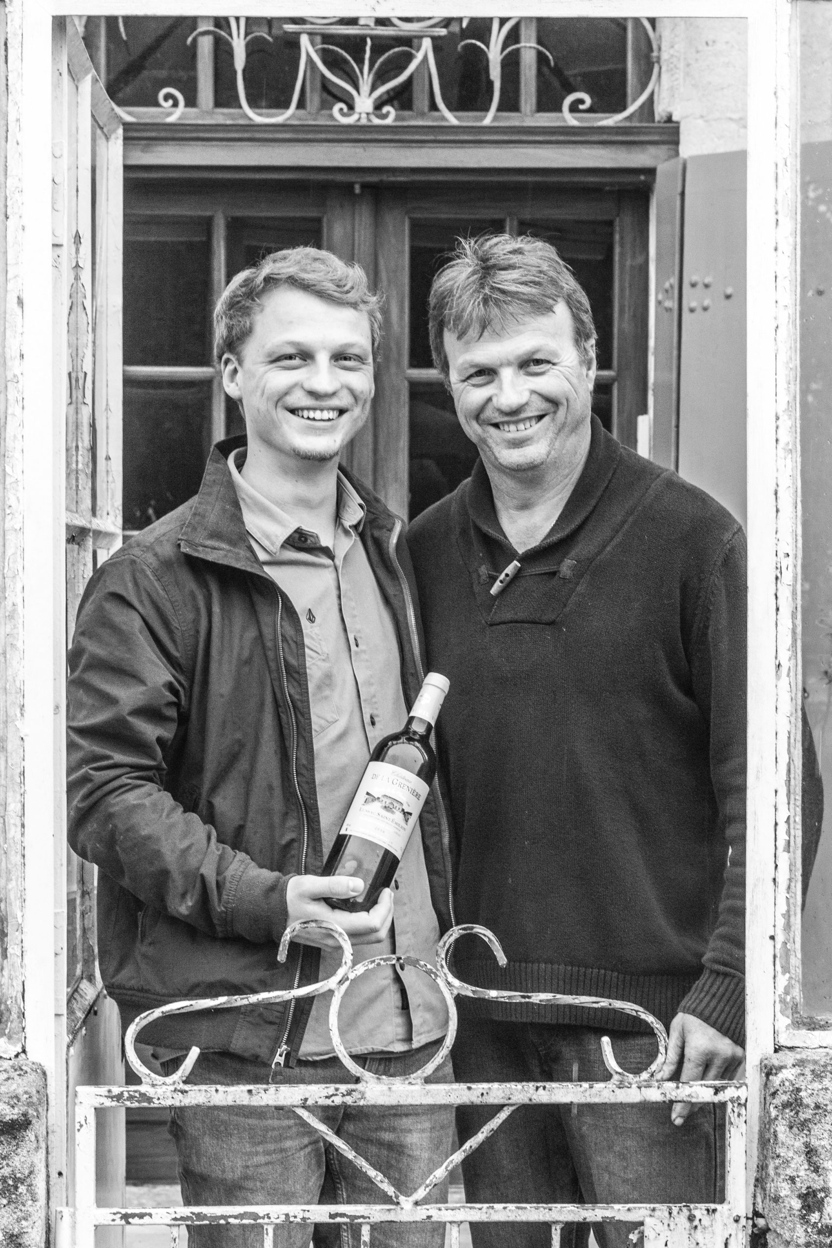 Jean-Pierre et Audren Aubreuil du Château de la Grenière