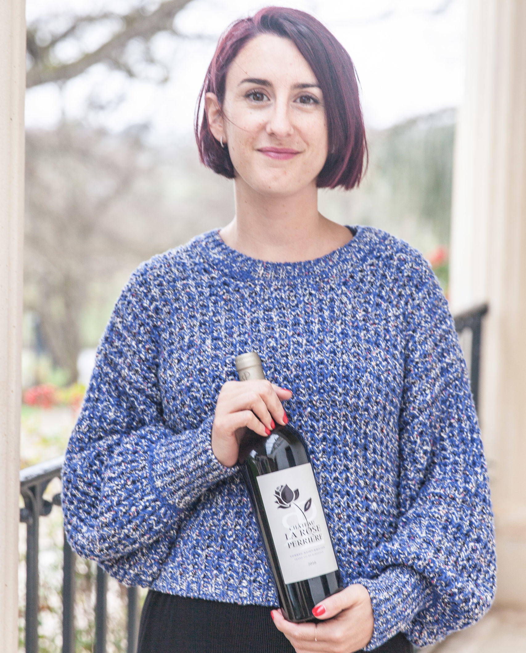 Claire Sylvain propriétaire du Chateau La rose perrière