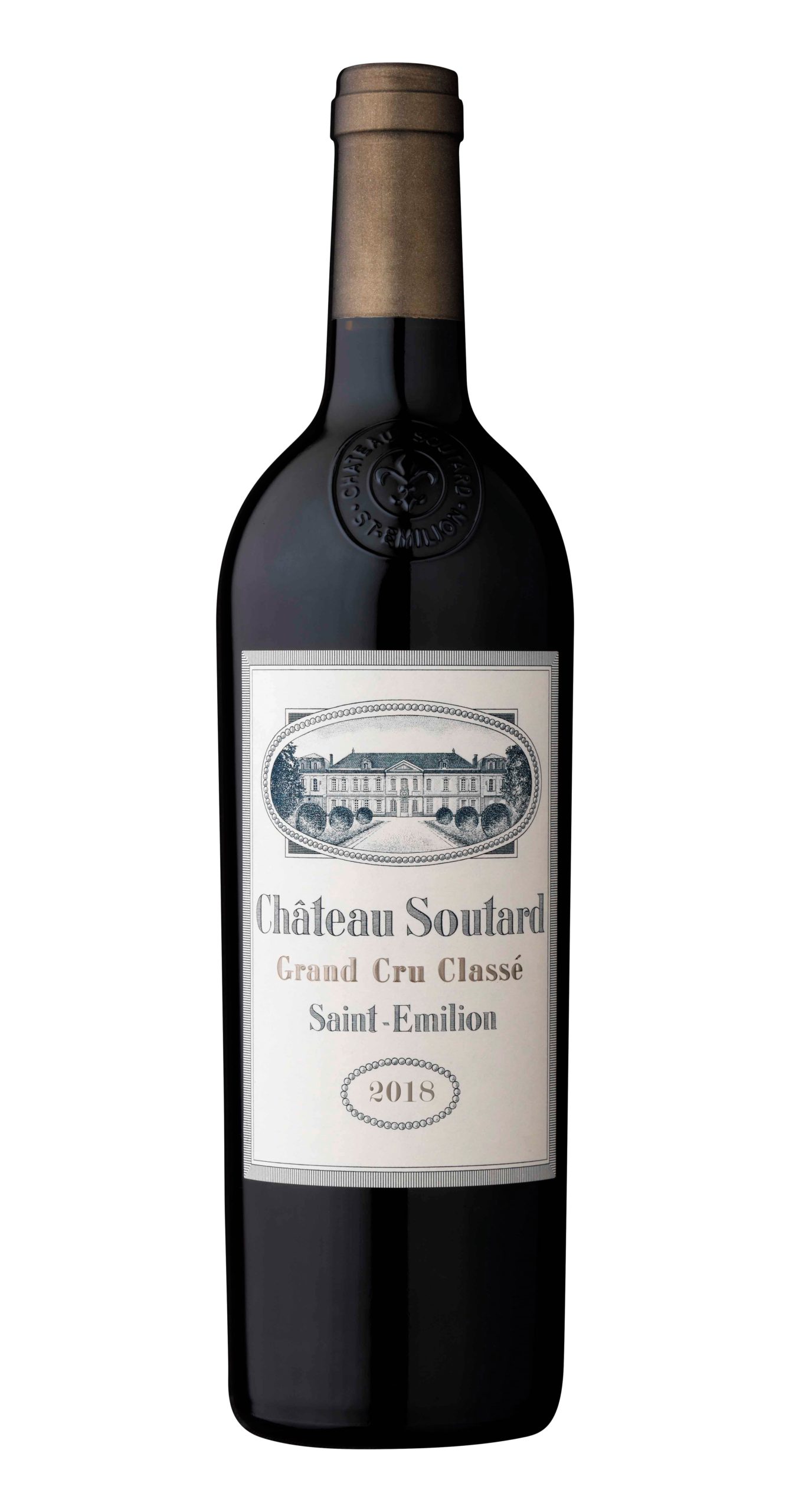 Bouteille du Chateau Soutard Saint-Emilion grand cru classé millesime 2018
