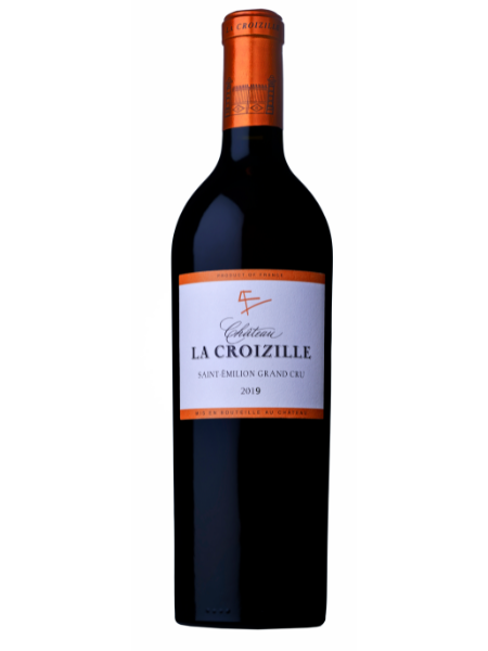 bouteille de saint-emilion grand cru château la croizille 2019